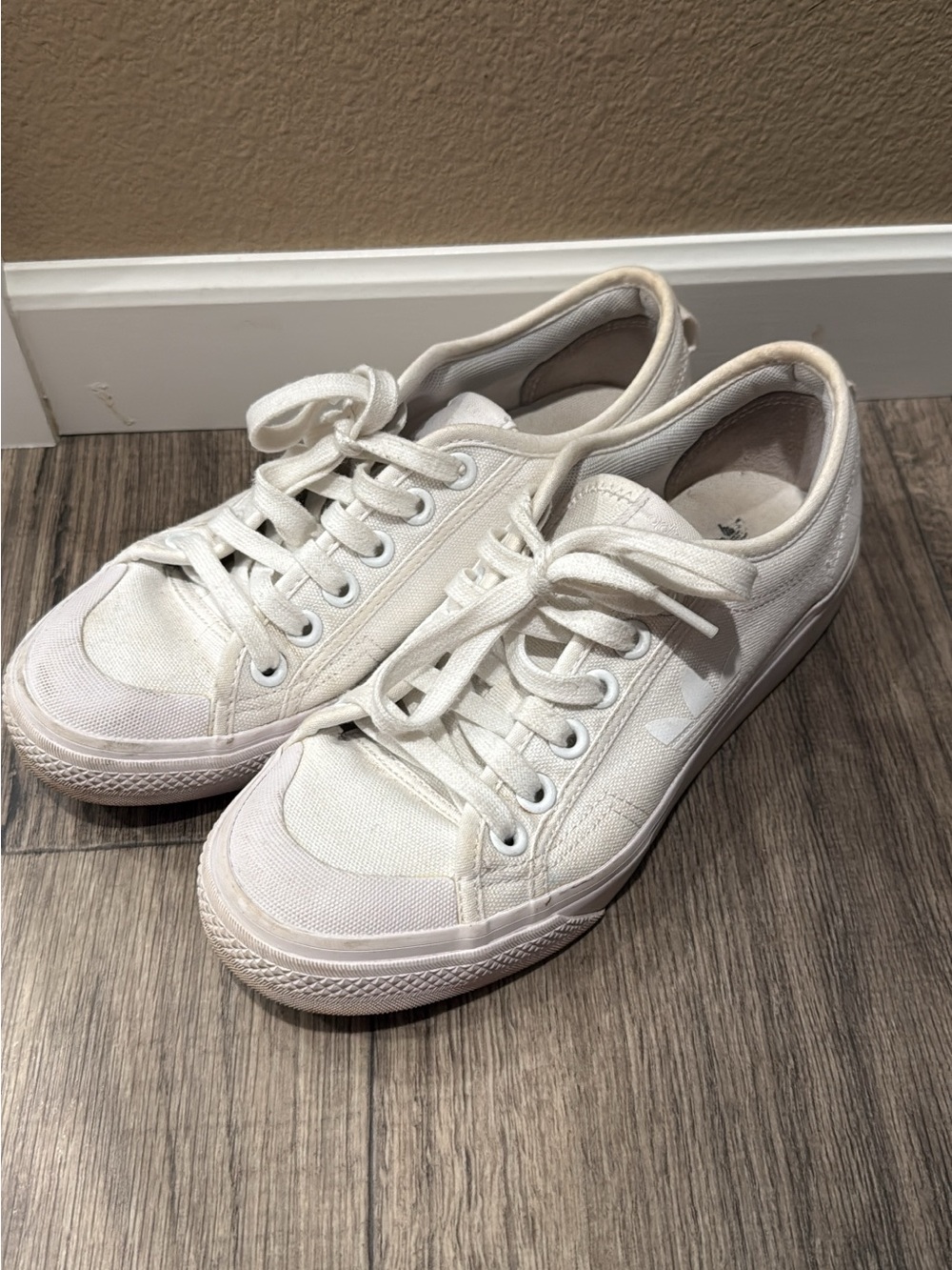 adidas Women's Low-Top Casual Sneakers in Off-White